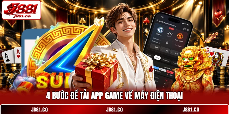 4 bước để tải app game về máy điện thoại