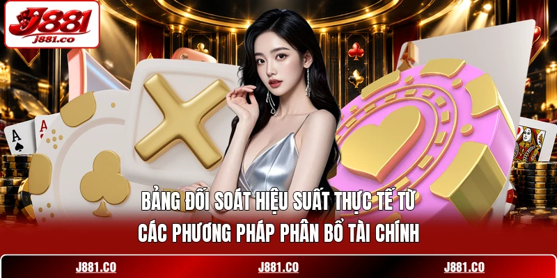 Bảng đối soát hiệu suất thực tế từ các phương pháp phân bổ tài chính