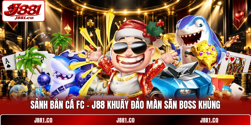 Sảnh Bắn Cá FC - J88 Khuấy Đảo Màn Săn Boss Khủng